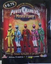 Argentina 2006 Figus Power Rangers Mystic Force Sticker Pack