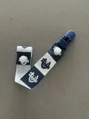 Baby Dummy Clips Pacifier Chain Soother Holder Strap Carlton FC