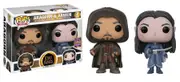 Funko POP Lord of the Rings Aragon & Arwen 2017 SDCC Exclusive 2pk