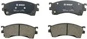 Bosch BP583 QuietCast Premium Semi-Metallic Disc Brake Pad Set For Ford: 1993 Probe; Mazda: 1993 626, 1993 MX-6; Front