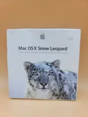 Mac OS X Snow Leopard V10.6 Retail NFR MC202Z/A *FACTORY SEALED * NOT FOR RESALE