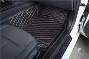 Car Front Floor Mats for Jeep for Renegade 2016-2019 Custom Automotive Car Floor Mats Auto Leather Car Mats Full Coverage(1 PCS6)