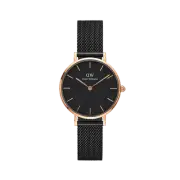 Daniel Wellington Petite 32 Ashfield Rose Gold & Black Watch