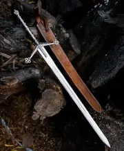 Handmade Scottish Claymore Steel Sword Custom Handmade Sword Replica Sword