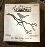 Tim Holtz Alterations Bird Branch Sizzix Die