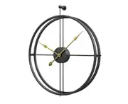 Nordic Creative Fashion Iron Wall Clock Living Room Bedroom Simple Clock Craft Clock