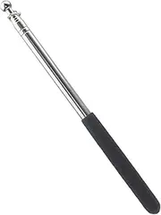 Tour Guide Flag , Telescoping Handheld Flagpoles, Stainless Steel Extendable Portable Flag with Clips for Tour Guide, Teaching Point Horse Training Totem for Festival Parade