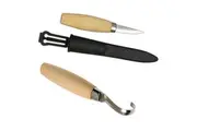 Mora 164 120 Wood Carving tool chisel Set - LEFT HAND - spoon bowl carving