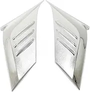 Compatible for Honda Odyssey 2022 2023 Body Rear Window Shutters Trims Cover Tail Wing Triangle Moldings Frame ABS Car Exterior Accessories(Chrome)