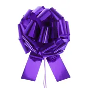 18 Inch Big Car Pull Bow, Giant Gift Wrapping Bow Ribbon for Cars Decor, Purple