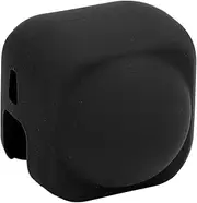 Silicone Lens Cap for Insta 360 X4 Accessories, Protective Case Cover, Action Camera Lens Guard Cover (Black)