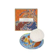 Fragonard Rose Lavender Soap and Soap Holder