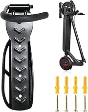 Scooter Wall Bracket,Universal Electric Scooter Rack Wall Holder,Scooter Wall Storage Mount for Xiaomi M365 / M365 Pro/Ninebot ES1 ES2 Electric Scooter Accessories Max Load 30kg