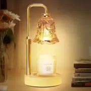 PYZO Candle Warmer Lamp with Timer & Adjustable Height - Flameless Electric W...