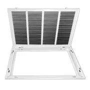 Venti Air HFG2418 24”x18” Return Air Filter Grille | Steel HVAC Vent Cover White