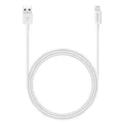 RockRose Ivory AL 1m 2.4A USB-A to Lightning MFI-Certified Cable For Apple
