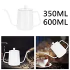 Hob Pour Over Kettle Teapot White Coffee Kettle For