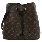 【LOUIS VUITTON 路易威登】LV M44020 NEONOE 經典花紋肩斜水桶包兩用包(現貨)