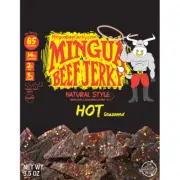 Mingua Beef Jerky (Hot) 3.5 oz [1-Bag]