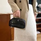 Mesh Travel Storage Bag Zipper Makeup Pocket New Cosmetic Bag Women