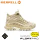 【MERRELL 美國 女 MOAB SPEED 2 MID GTX 輕量戶外高筒靴《奶茶棕》】ML037830/登山鞋/戶外