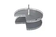 ELITE Kitchen Height Adjustable, 270 Degrees, Cupboard Carousel