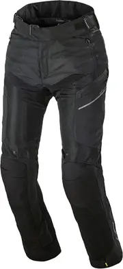 Macna Bora Ladies Motorcycle Textile Pants, black, Size L for Women