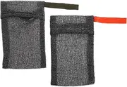 PACKOVE 2Pcs Foaming Net for Facial Cleaning Durable Soap Saver for Exfoliating for Bathing and Laundry Creates and Dense Foam