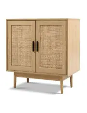 [Artiss] Rattan Buffet Sideboard Cabinet Storage in Brown