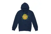 Garfield Mens Celestial Hoodie (Navy) - UTTV8507