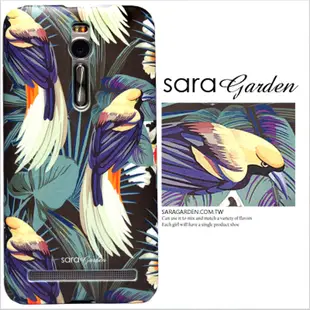 【Sara Garden】客製化 手機殼 ASUS 華碩 ZenFone Max (M2) 質感 叢林 九色鳥 保護殼 硬殼