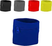 NIIIYTYB Wrist Wallet Pouch with Zipper - Mini Sweatband Wristband Wallet for Women Men - Running Jogging Hiking Key Coin Card Storage Bags