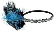 TOKIDNY Lightweight Hair Band Fascinator Display Curly Hair Headbands for Women