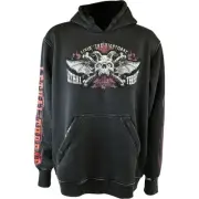 Lethal Threat Living Nightmare Hoodies Black/White/Red 3XL HD84065XXXL