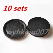 10pcs Front Body Cap + Rear lens cap for Contax Yashica CY C/Y mount Camera lens