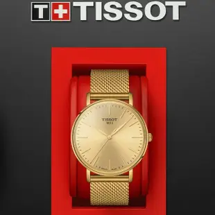 【TISSOT 天梭 官方授權】Everytime 經典雋永時尚錶 手錶 母親節 禮物(T1434103302100)