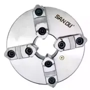 Lathe Chuck 160MM CNC 4 Jaw Scroll Front Mount Self-Centering Separate Jaws