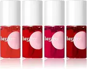 bayfree Lip Tint Stain Set, Lip Stain Long Lasting Waterproof, Lightweight, Non-sticky, Transfer-Proof, Matte Finish Lip Makeup (fruit farm)