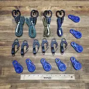Bungee Cords Size Set w/ Hooks • Heavy Duty Bungie Cord Lot W/ Accessories ☆USA