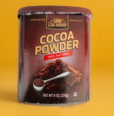 Log House Cocoa powder 100 % Natural ( 8 oz )