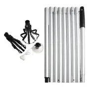 For High Reach Light Bulb Replacement Tool with 3 Finger Cages and Suction Cup