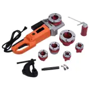 Electric Pipe Threader Portable Sleeve Machine 220V Electric Threading Tools，