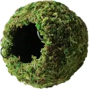 Mossy Artificial Green Moss Caves Hide Amphibians Fish Tank