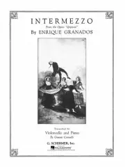 Intermezzo from Goyescas Cello and Piano Sheet Music NEW 050276280