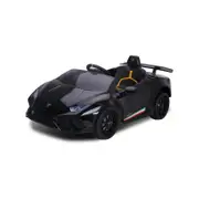 Lamborghini Performante Kids Electric Ride On Car Remote Control by Kahuna - Black