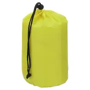 Stuff Sack, 6 x 13 Inch Waterproof Outdoor Storage Sack Drawstring Light Yellow