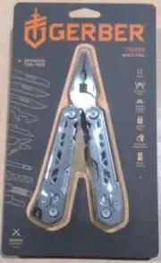 Gerber Truss 17-in-1 Multi-Tool Needle Nose Pliers EDC Camping Gear + Sheath New