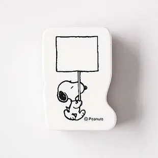 KODOMO Snoopy木頭造型印章/ H/ 舉牌