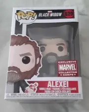 Collector Corps Exclusive Marvel The Black Widow Alexei 620 Pop Bobble Head