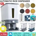 12L Auto Grain Case Cereal Dispenser Storage Box Kitchen Food Rice Container
